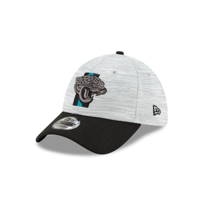 Jacksonville Jaguars Gorra | New Era Official NFL Training 39thirty Stretch Fit Cap Mexico - Negros